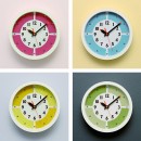【金響鐘錶】現貨,Lemnos YD15-01 RE,Fun Pun Color-RE(Montessori)(公司貨):::日本製,兒童設計學習鐘,蒙特梭利,FunPunColor-RE