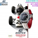 已完售,CASIO ECB-S100HR-1ADR(公司貨,保固1年):::EDIFICE,Bluetooth,太陽能智慧藍牙錶款,Honda Racing聯名款,ECBS100HR