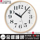 【金響鐘錶】現貨,Lemnos WR08-27ex,Riki L(公司貨):::日本製,RIKI,渡辺力氏,極簡風,時尚掛鐘,Riki-L