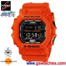 已完售,CASIO GXW-56-4DF(公司貨,保固1年):::太陽能電波時計G-SHOCK<6局電波接收>