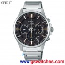 已完售,SEIKO SBPY063G(公司貨,保固2年):::SPIRIT SMART V175太陽能,計時碼錶,秋色,春夏秋冬四季,日本製,V175-0AZ0D