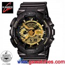 客訂商品,CASIO GA-110BR-5ADR(公司貨,保固1年):::G-SHOCK Color,指針+數字雙顯系列,咖啡金配色,刷卡不加價或3期零利率,GA110BR