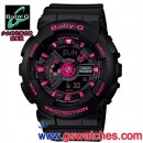 已完售,CASIO BA-111GGA-1ADR(公司貨,保固1年):::Baby-G,指針+數字雙顯系列,少女時代簽名款,刷卡或3期零利率,BA111GGA