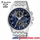 已完售,CITIZEN AT8110-61L(公司貨,保固2年):::Eco-Drive光動能 全球電波時計,H804,藍寶石,萬年曆,日期顯示,免運費,刷卡不加價或3期零利率,AT811061L