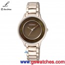CITIZEN EM0382-51W(公司貨,保固2年):::CITIZEN L光動能系列,藍寶石鏡面,玫瑰金,免運費,刷卡或3期零利率,EM038251W