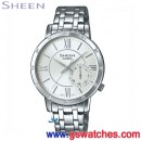 已完售,CASIO SHE-3046DP-7AUDR(公司貨,保固1年):::Shee,Cruise Line奢華系列,日期,刷卡不加價或3期零利率,SHE3046DP