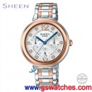 CASIO SHE-3048BSG-7AUDR(公司貨,保固1年):::Sheen Cruise Line奢華系列,日期,星期,24小時指針,施華洛世奇,刷卡不加價或3期零利率,SHE3048BSG
