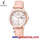 客訂商品,CITIZEN EW2422-04A(公司貨,保固2年):::xC 光動能系列,藍寶石鏡面,星期日期顯示,Hebe廣告款,免運費,刷卡或3期零利率,EW242204A