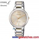 CITIZEN EM0554-82X(公司貨,保固2年):::CITIZEN L光動能系列,藍寶石鏡面,廣告款,免運費,刷卡或3期零利率,EM055482X