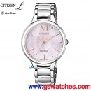CITIZEN EM0558-81Y(公司貨,保固2年):::CITIZEN L,光動能系列,時尚女錶,藍寶石鏡面,免運費,刷卡或3期零利率,EM055881Y