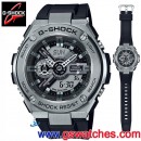 CASIO GST-410-1ADR(公司貨,保固1年):::G-SHOCK,指針+數字雙顯,G-STEEL,刷卡不加價或3期零利率,GST410