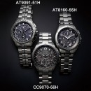 CITIZEN AT8160-55H(公司貨,保固2年):::Eco-Drive光動能,鈦金屬,全球電波時計,H800,萬年曆,日期星期,碼表計時,藍寶石,刷卡或3期,AT816055H