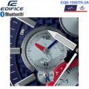 已完售,CASIO EQB-1000TR-2ADR(公司貨,保固1年):F1紅牛,EDIFICE,太陽能,Bluetooth,智慧藍牙指針錶款,碼錶,兩地時間,EQB1000TR