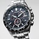 CITIZEN CB5874-90E(公司貨,保固2年):::Eco-Drive,光動能,全球電波時計,E660,萬年曆,日期星期,碼錶計時,藍寶石,刷卡或3期,CB587490E