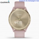 【金響鐘錶】預購,GARMIN vivomove-3s-champagne-rose沁甜糖瓷金(公司貨,保固1年):::指針智慧腕錶,多種運動模式,全天候健康監測,vivomove3s