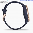 【金響鐘錶】預購,GARMIN vivomove-3s-blue-gold藍調玫瑰金(公司貨,保固1年):::指針智慧腕錶,多種運動模式,全天候健康監測,vivomove3s