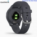 【金響鐘錶】預購,GARMIN vivomove-3s-silver-blue岩藍冷霜銀(公司貨,保固1年):::指針智慧腕錶,多種運動模式,全天候健康監測,,vivomove3s