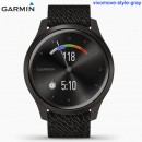 【金響鐘錶】預購,GARMIN vivomove-style-gray碳焙極酷黑(公司貨,保固1年):::指針智慧腕錶,行動支付,多種運動模式,全天候健康監測,vivomovestyle