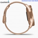 【金響鐘錶】預購,GARMIN vivomove-luxe-rose-black浪漫太妃金(公司貨,保固1年):::指針智慧腕錶,行動支付,多種運動模式,全天候健康監測,vivomoveluxe