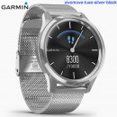 【金響鐘錶】預購,GARMIN vivomove-luxe-silver-black永恆極地銀(公司貨,保固1年):::指針智慧腕錶,行動支付,多種運動模式,全天候健康監測,vivomoveluxe