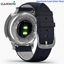 【金響鐘錶】預購,GARMIN vivomove-luxe-silver-blue希臘旭光銀(公司貨,保固1年):::指針智慧腕錶,行動支付,多種運動模式,全天候健康監測,vivomoveluxe