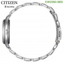 CITIZEN EW2560-86D(公司貨,保固2年):::鈦金屬,Eco-Drive,光動能,時尚女錶,5氣壓防水,白蝶貝面板,藍寶石鏡面,日期顯示,刷卡或3期,EW256086D