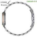 CITIZEN EM0588-81X(公司貨,保固2年):::CITIZEN L,光動能,藍寶石鏡面,1顆天然鑽石,母親節,刷卡或3期零利率,EM058881X