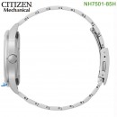 CITIZEN NH7501-85H(公司貨,保固2年):::自動上鍊兼手上鍊,機械錶,藍寶石鏡面,寶石數21石,5氣壓防水,刷卡或3期零利率,NH750185H
