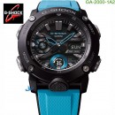 【金響鐘錶預購】CASIO GA-2000-1A2DR(公司貨,保固1年):::G-SHOCK,指針+數字雙顯,碳纖維核心防護構造,刷卡或3期,GA2000