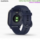 【金響鐘錶】預購,GARMIN venu-sq-music-sand-rose-gold音樂版 藏青藍(公司貨,保固1年):::GPS智慧跑錶,Venu Sq Music