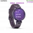 【金響鐘錶】預購,GARMIN lily-orchid 運動款-靛夜暗灰紫(公司貨,保固1年):::GPS智慧跑錶,Lily