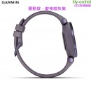 【金響鐘錶】預購,GARMIN lily-orchid 運動款-靛夜暗灰紫(公司貨,保固1年):::GPS智慧跑錶,Lily