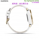 【金響鐘錶】預購,GARMIN lily-lightgold-white 經典款-純白燦日金(公司貨,保固1年):::GPS智慧跑錶,Lily