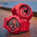 ●金響鐘錶,現貨,CASIO GA-110RRB-4DR,公司貨,G-SHOCK,指針數字手錶,GA-110RRB-4