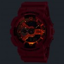 ●金響鐘錶,現貨,CASIO GA-110RRB-4DR,公司貨,G-SHOCK,指針數字手錶,GA-110RRB-4