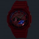 ●金響鐘錶,現貨,CASIO GA-2100RRB-4DR,公司貨,G-SHOCK,指針數字,GA-2100RRB-4